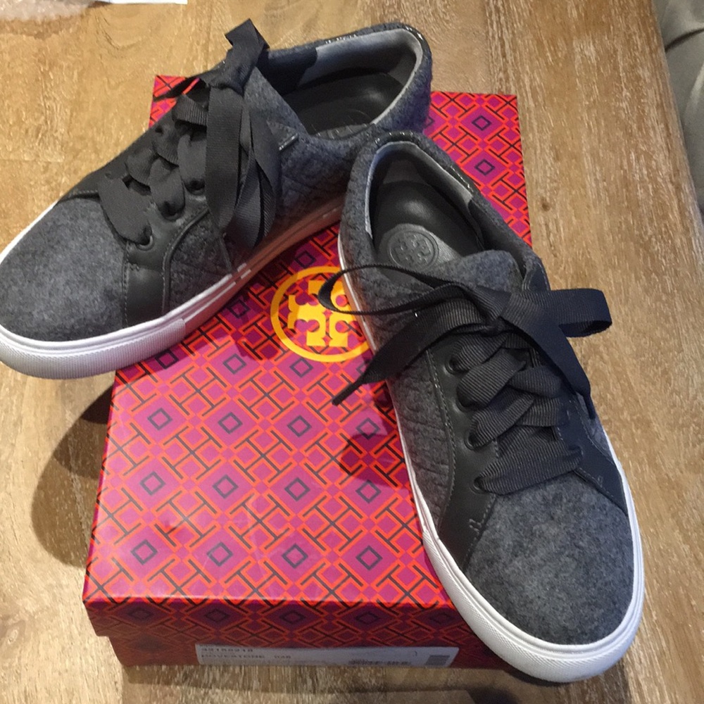 Tory Burch grey sneakers